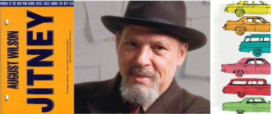 August Wilson's Jitney collage
