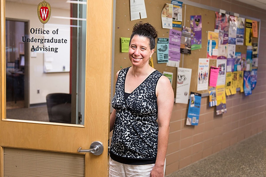 Wren Singer, director of the Office of Undergraduate Advising